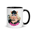 Dom Pig (Mug) - Black