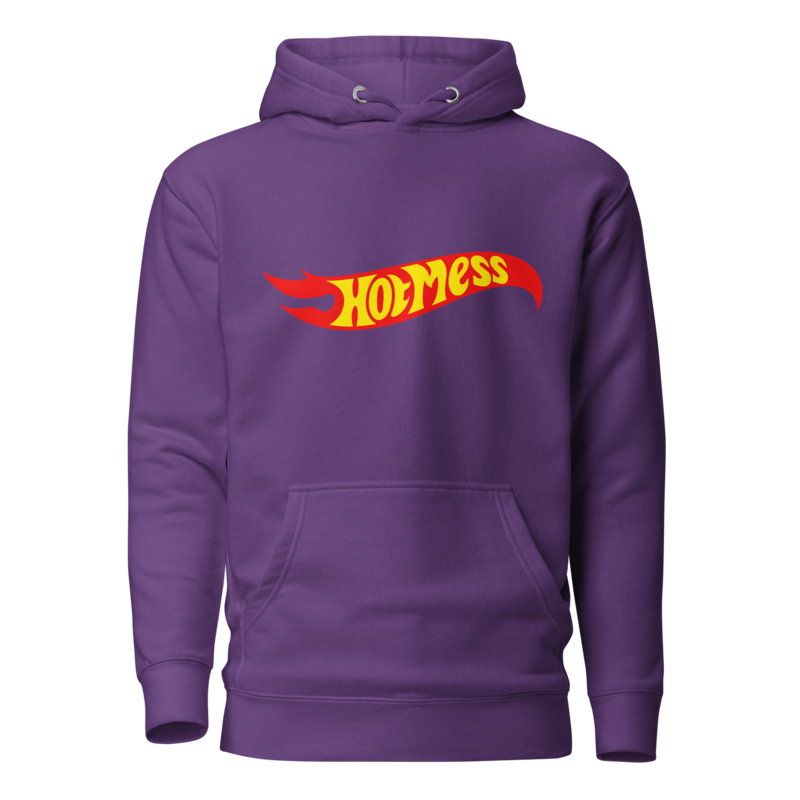 Hot Mess (Hoodie) - Purple