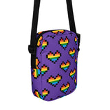 8 bit Pride Heart (Crossbody Bag)-Crossbody Bag-Swish Embassy