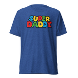 Super Daddy (Triblend) - True Royal Triblend
