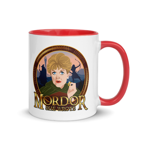 Mordor She Wrote (Mug) - Red