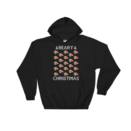 A Beary Christmas (Hoodie)-Hoodie-Swish Embassy