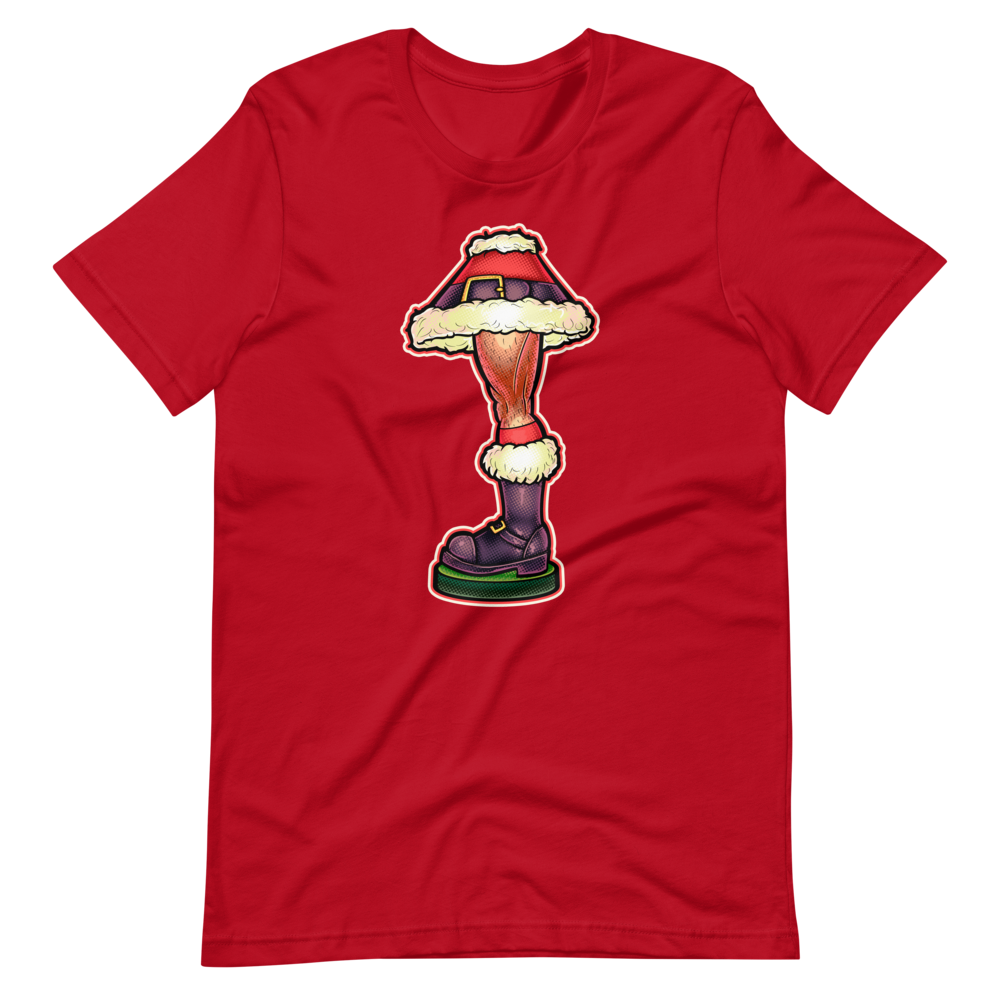 A Christmas Lamp-Christmas T-Shirts-Swish Embassy