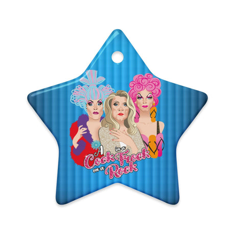 A Frock On A Rock (Ceramic ornament)-Swish Embassy