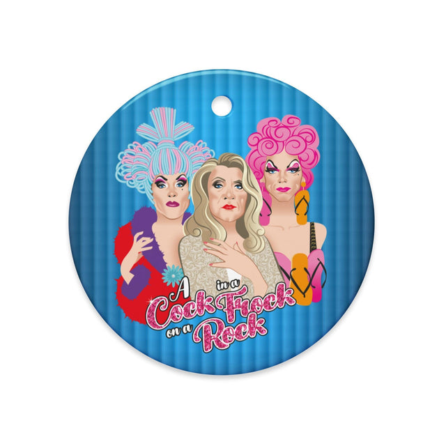 A Frock On A Rock (Ceramic ornament)-Swish Embassy