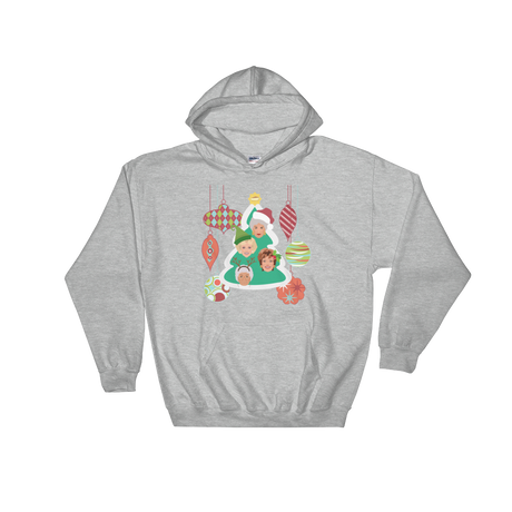 A Golden Christmas (Hoodie)-Hoodie-Swish Embassy