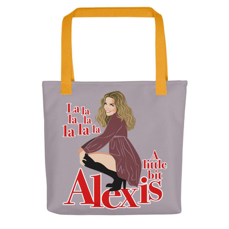 A Little Bit Alexis (Tote bag)-Bags-Swish Embassy