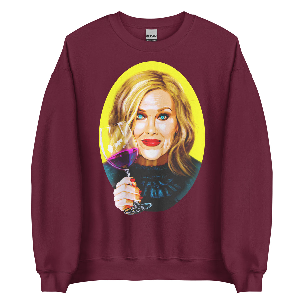 A Lotta Bit Chardonnay (Sweatshirt)-Sweatshirt-Swish Embassy
