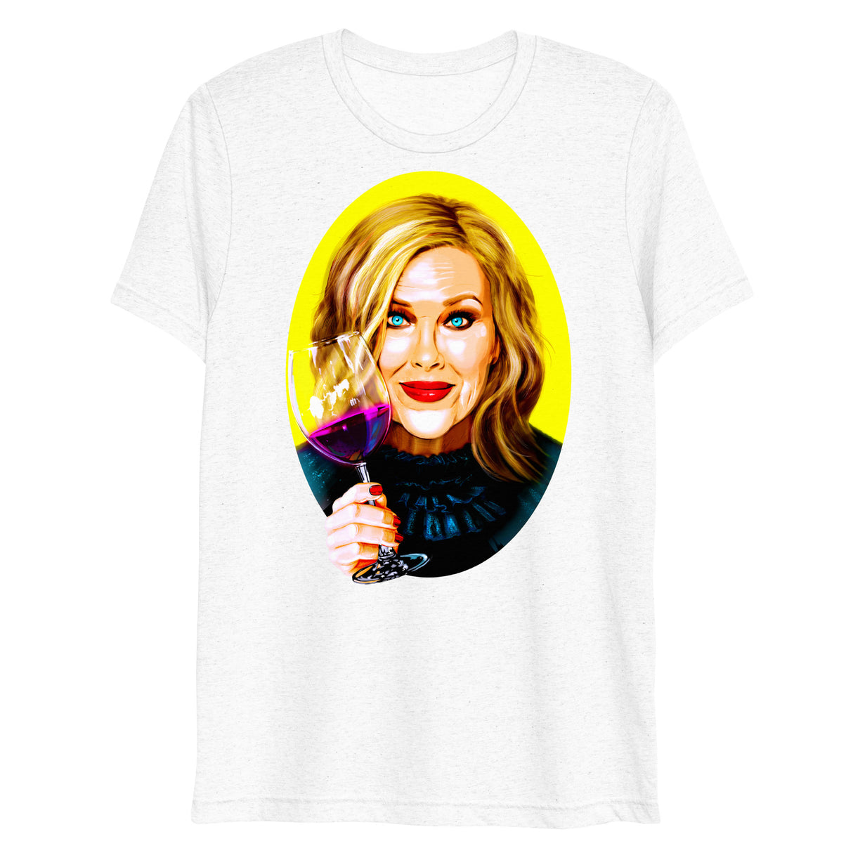 A Lotta Bit Chardonnay (Triblend)-Triblend T-Shirt-Swish Embassy