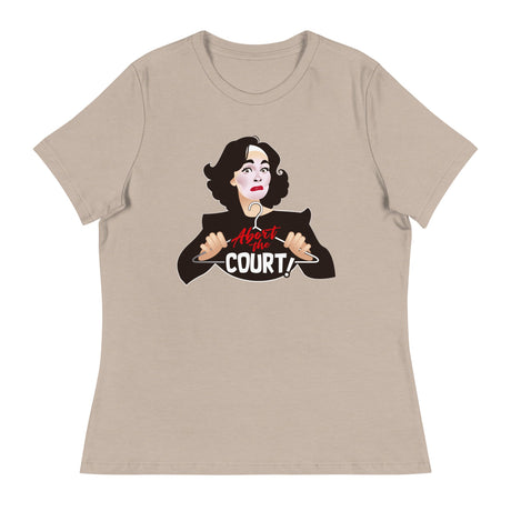 Abort the Court (Women's Relaxed T-Shirt)-Women's T-Shirts-Swish Embassy