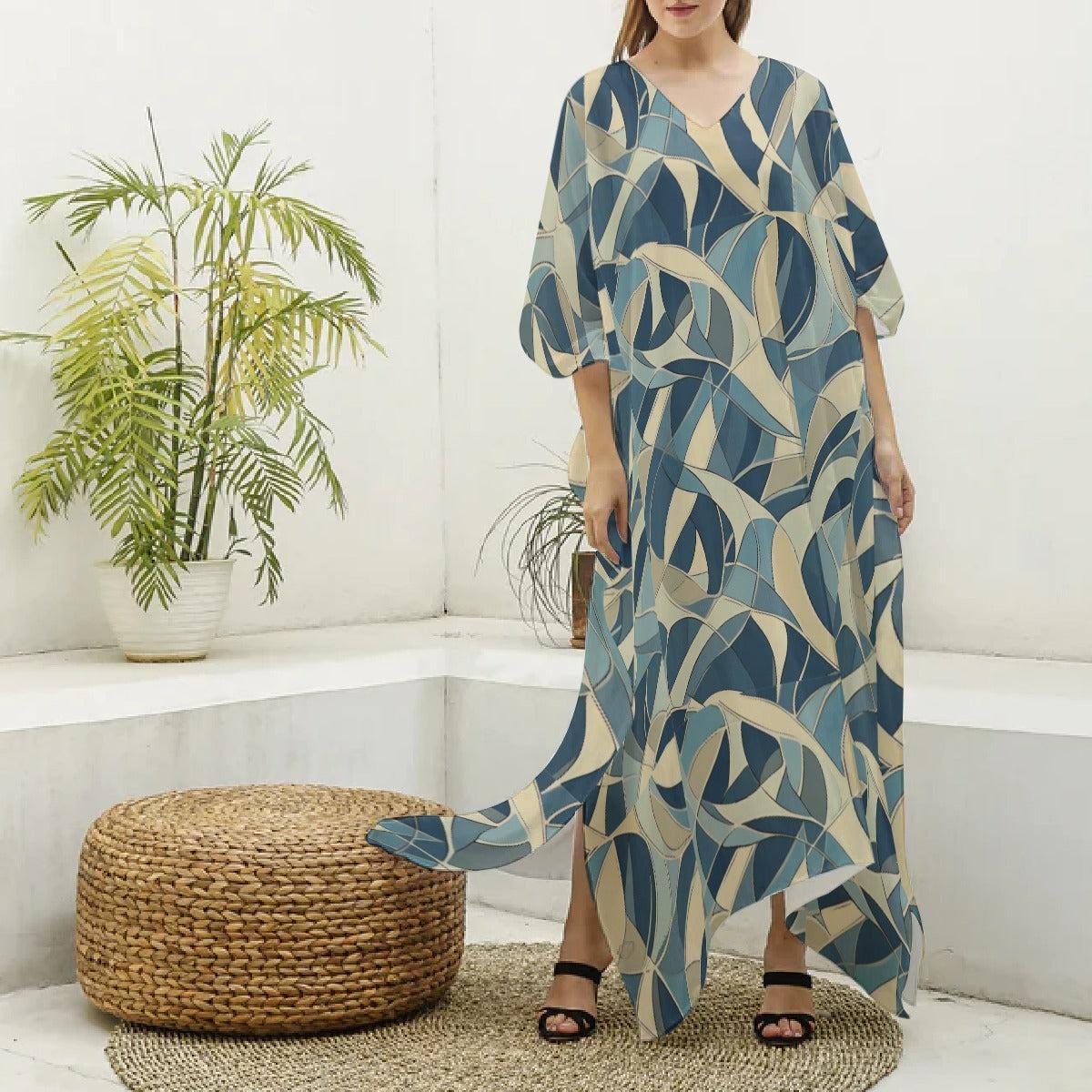 Abstract Lines (Kaftan)-Kaftan-Swish Embassy