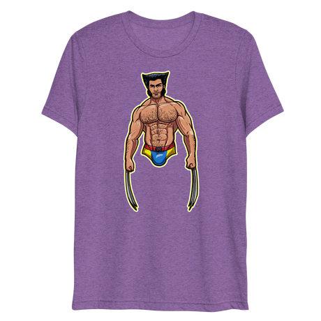 Adamantium Hands (Triblend)-Triblend T-Shirt-Swish Embassy