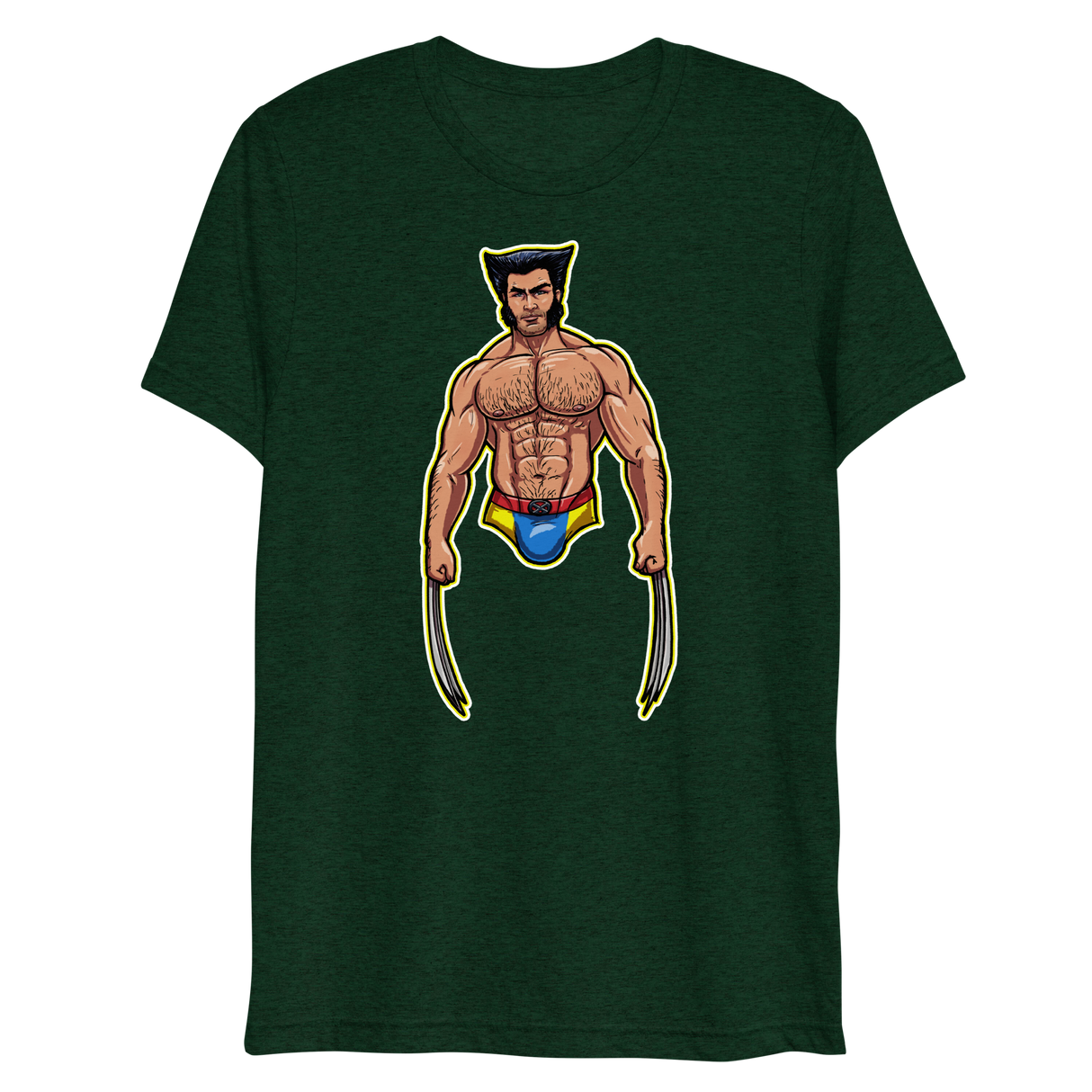 Adamantium Hands (Triblend)-Triblend T-Shirt-Swish Embassy