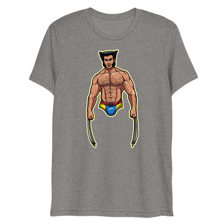 Adamantium Hands (Triblend)-Triblend T-Shirt-Swish Embassy