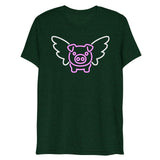 Air Piggy (Triblend)-Triblend T-Shirt-Swish Embassy