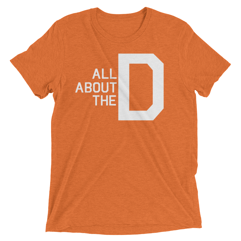 All About the D (Triblend)-Triblend T-Shirt-Swish Embassy