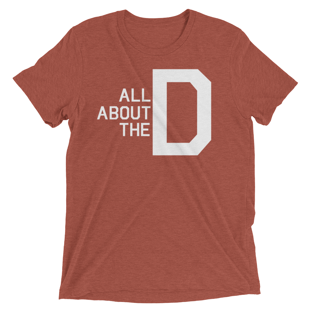 All About the D (Triblend)-Triblend T-Shirt-Swish Embassy