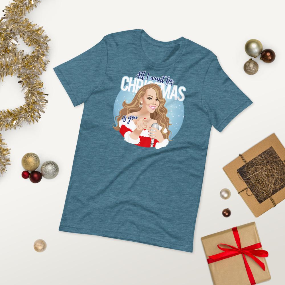 All I Want-Christmas T-Shirts-Swish Embassy