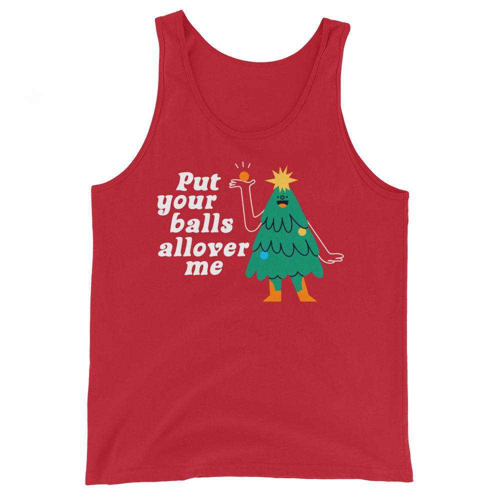 Allover Me (Tank Top)-Christmas Tanks-Swish Embassy