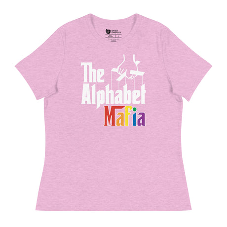 Alphabet Mafia (Women's Relaxed T-Shirt)-Women's T-Shirts-Swish Embassy