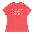 American Whore Story (Women's Relaxed T-Shirt)-Women's T-Shirts-Swish Embassy