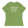 American Whore Story (Women's Relaxed T-Shirt)-Women's T-Shirts-Swish Embassy