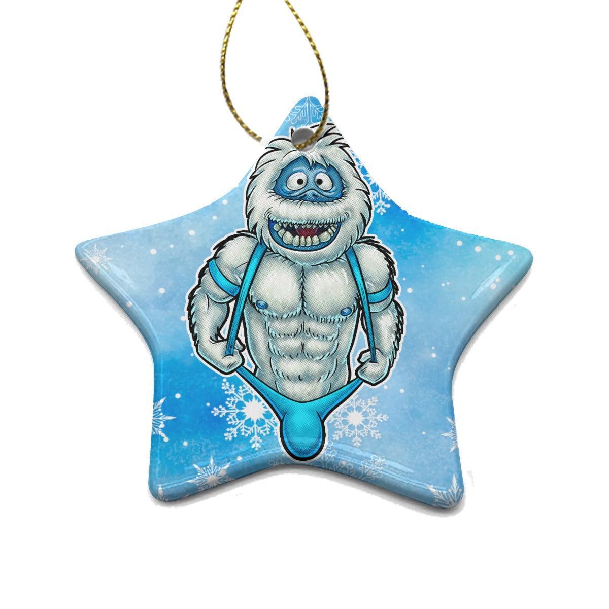 An Abominably Good Time (Ceramic Holiday Keepsake)-Ceramic Holiday Keepsake-Swish Embassy