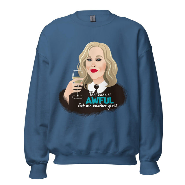 Awful Wine (Sweatshirt)-Sweatshirt-Swish Embassy