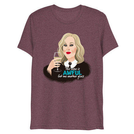 Awful Wine (Triblend)-Triblend T-Shirt-Swish Embassy