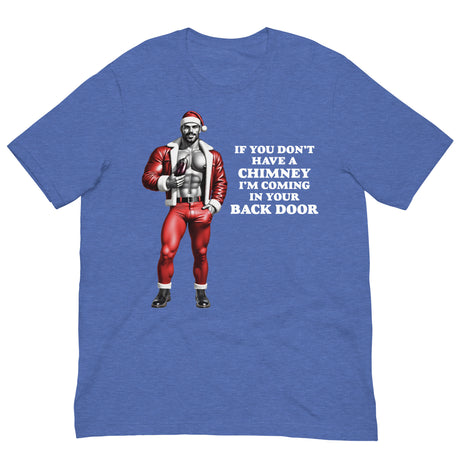 Backdoor Chimney-Christmas T-Shirts-Swish Embassy