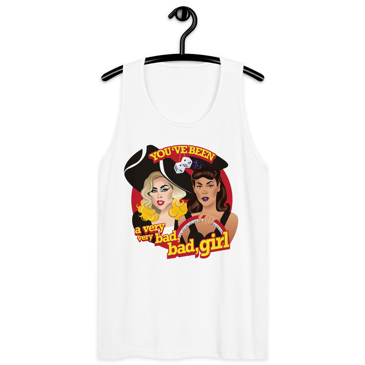 Bad Girl (Tank Top)-Tank Top-Swish Embassy