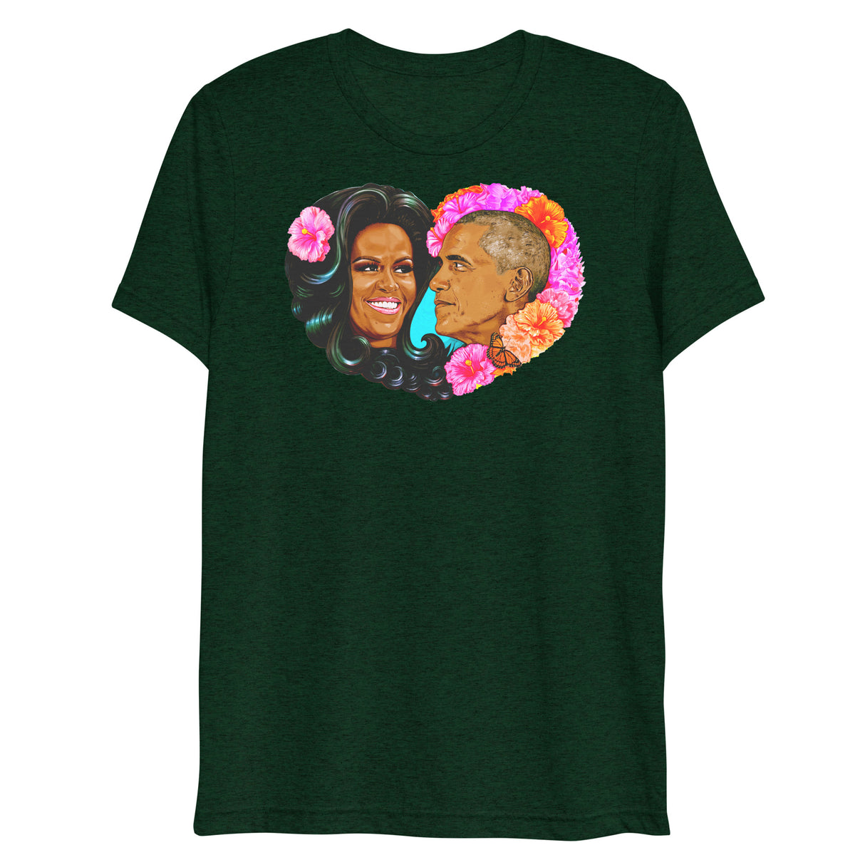 Barack to the Future (Triblend)-Triblend T-Shirt-Swish Embassy