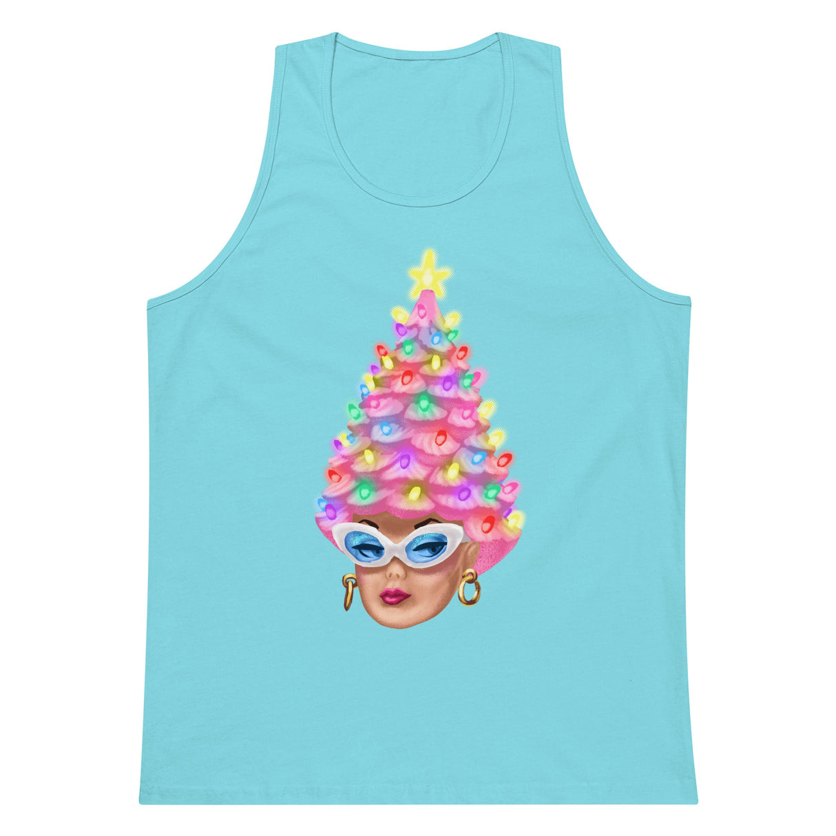 BarbenTree (Tank Top)-Christmas Tanks-Swish Embassy