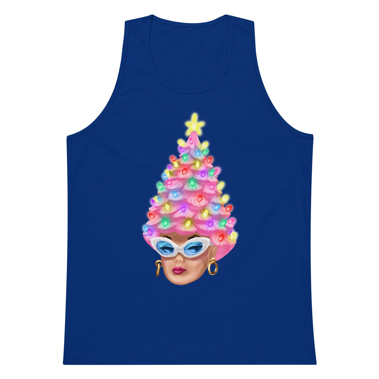 BarbenTree (Tank Top)-Christmas Tanks-Swish Embassy