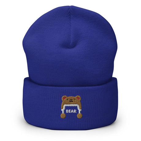 Bear (Cuffed Beanie)-Beanie-Swish Embassy