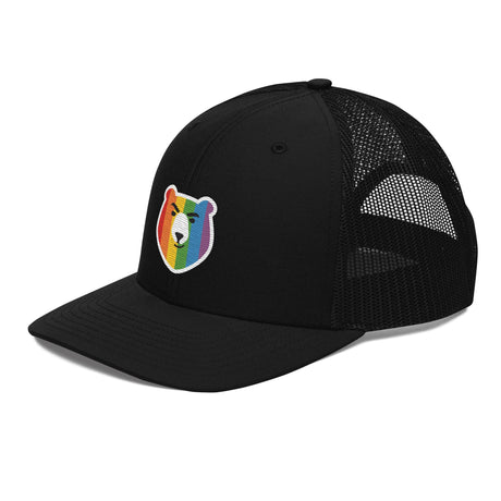 Bear Face Rainbow (Headwear)-Headwear-Swish Embassy