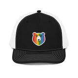 Bear Face Rainbow (Headwear)-Headwear-Swish Embassy