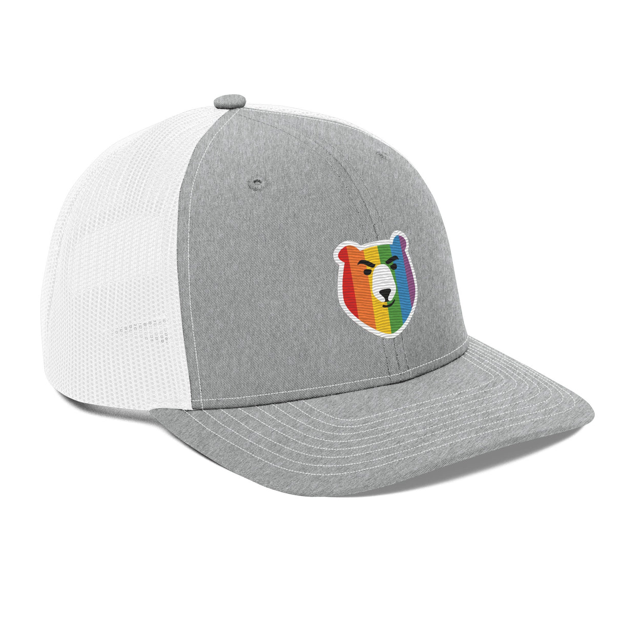 Bear Face Rainbow (Headwear)-Headwear-Swish Embassy