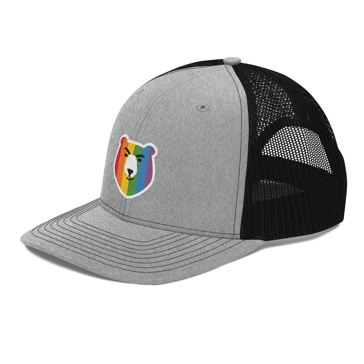 Bear Face Rainbow (Headwear)-Headwear-Swish Embassy