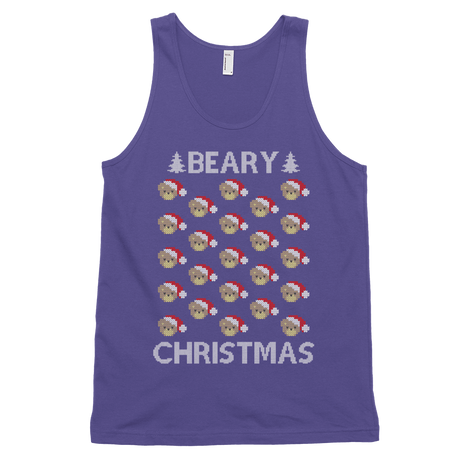 Beary Christmas (Tank Top)-Tank Top-Swish Embassy