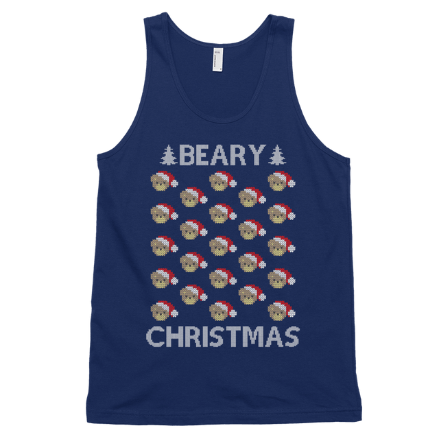 Beary Christmas (Tank Top)-Tank Top-Swish Embassy