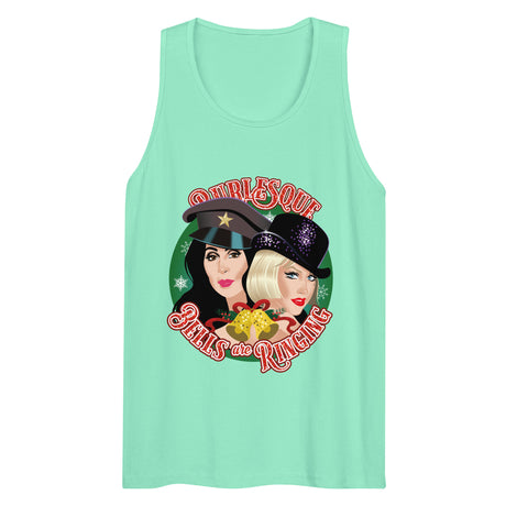 Bells are Ringing (Tank Top)-Christmas Tank Tops-Swish Embassy