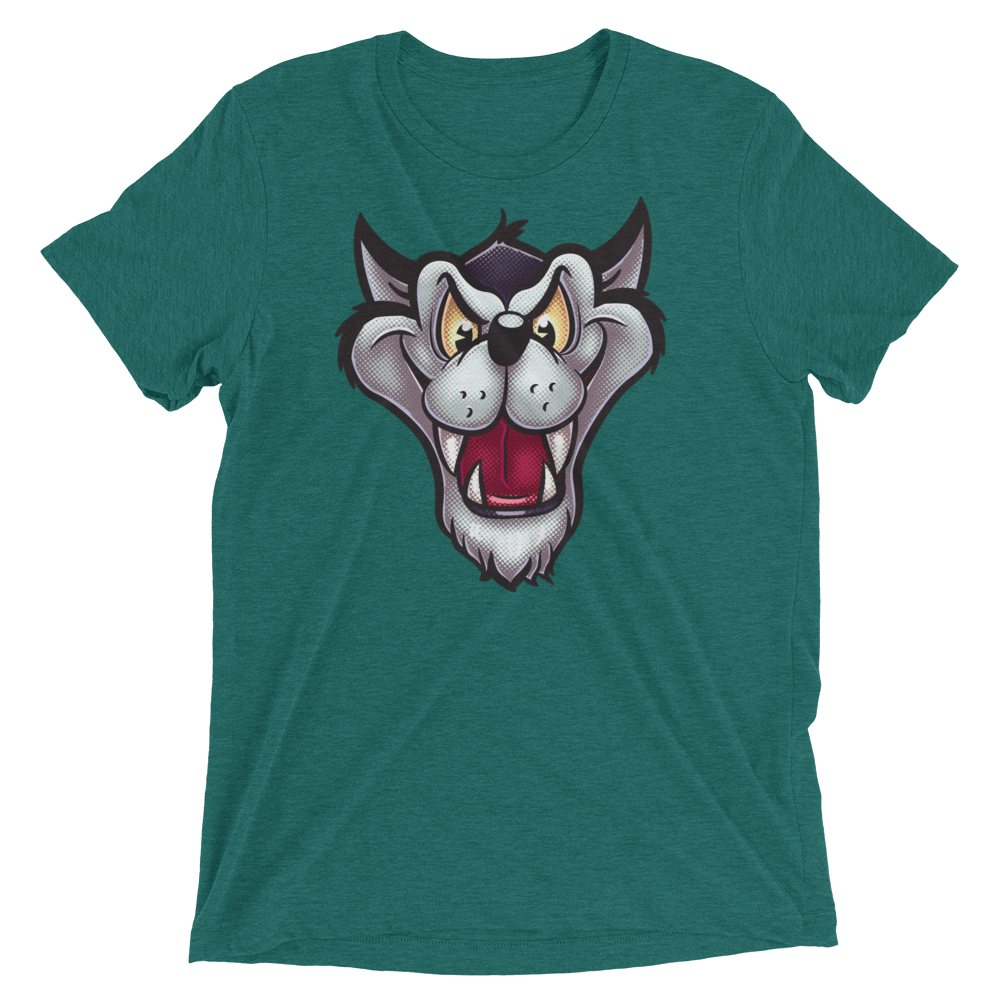 Big Bad Wolf (Triblend)-Triblend T-Shirt-Swish Embassy