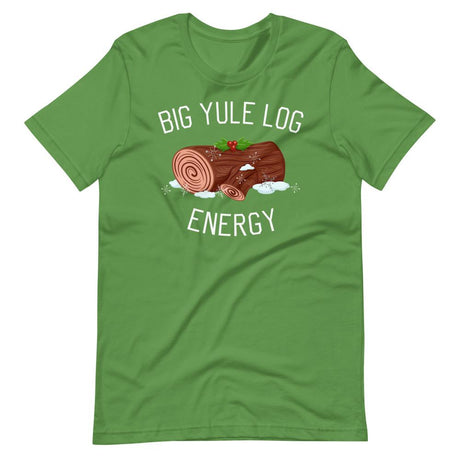 Big Yule Log Energy-T-Shirts-Swish Embassy