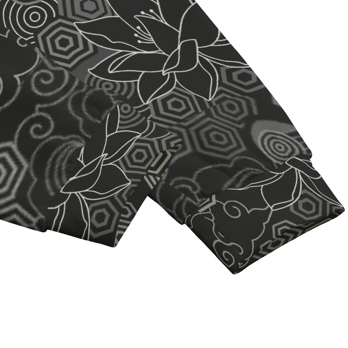 Black Lotus (AOP Sweatpants)-AOP Sweatpants-Swish Embassy