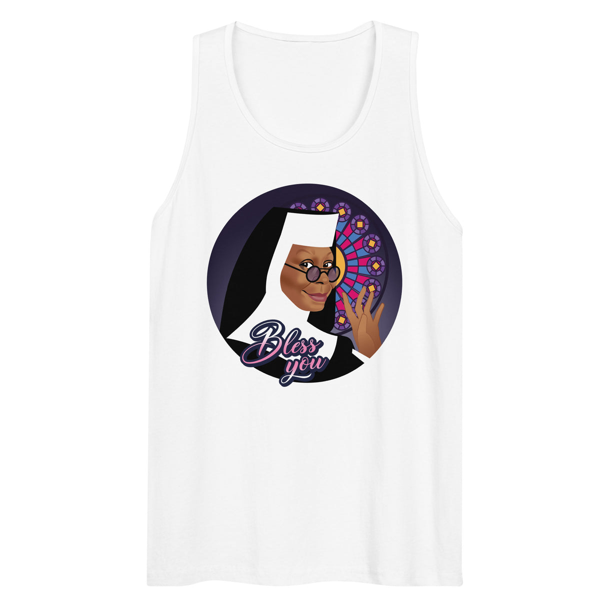 Bless You (Tank top)-Tank Top-Swish Embassy