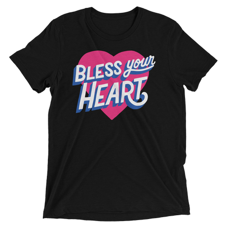 Bless Your Heart (Triblend)-Triblend T-Shirt-Swish Embassy