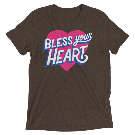 Bless Your Heart (Triblend)-Triblend T-Shirt-Swish Embassy