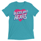 Bless Your Heart (Triblend)-Triblend T-Shirt-Swish Embassy