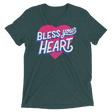 Bless Your Heart (Triblend)-Triblend T-Shirt-Swish Embassy